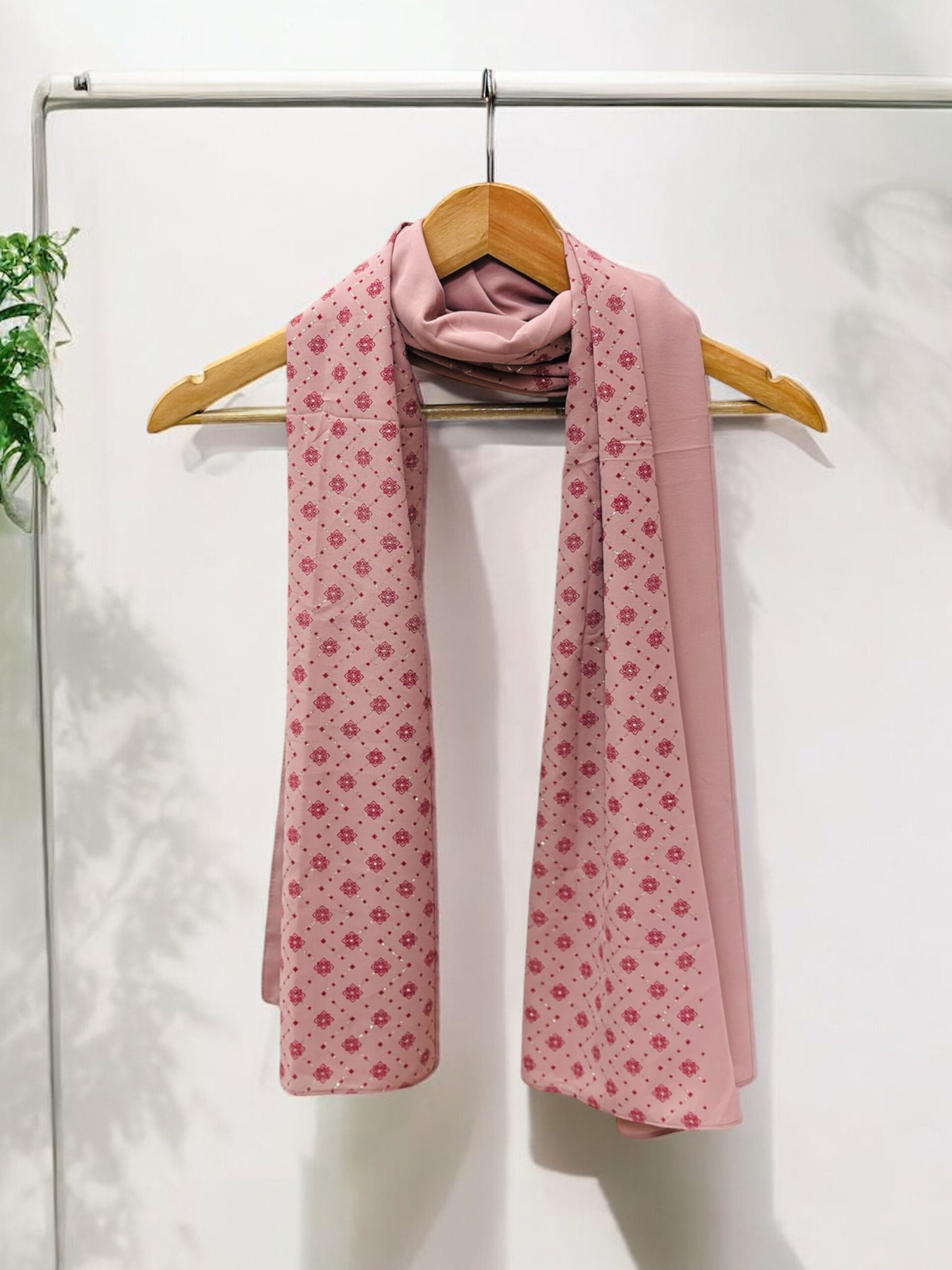 Premium Chiffon Hijab-Nude Pink Muslim Hijab