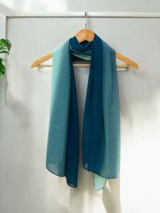 Triple shade chiffon hijab-islamic fashion