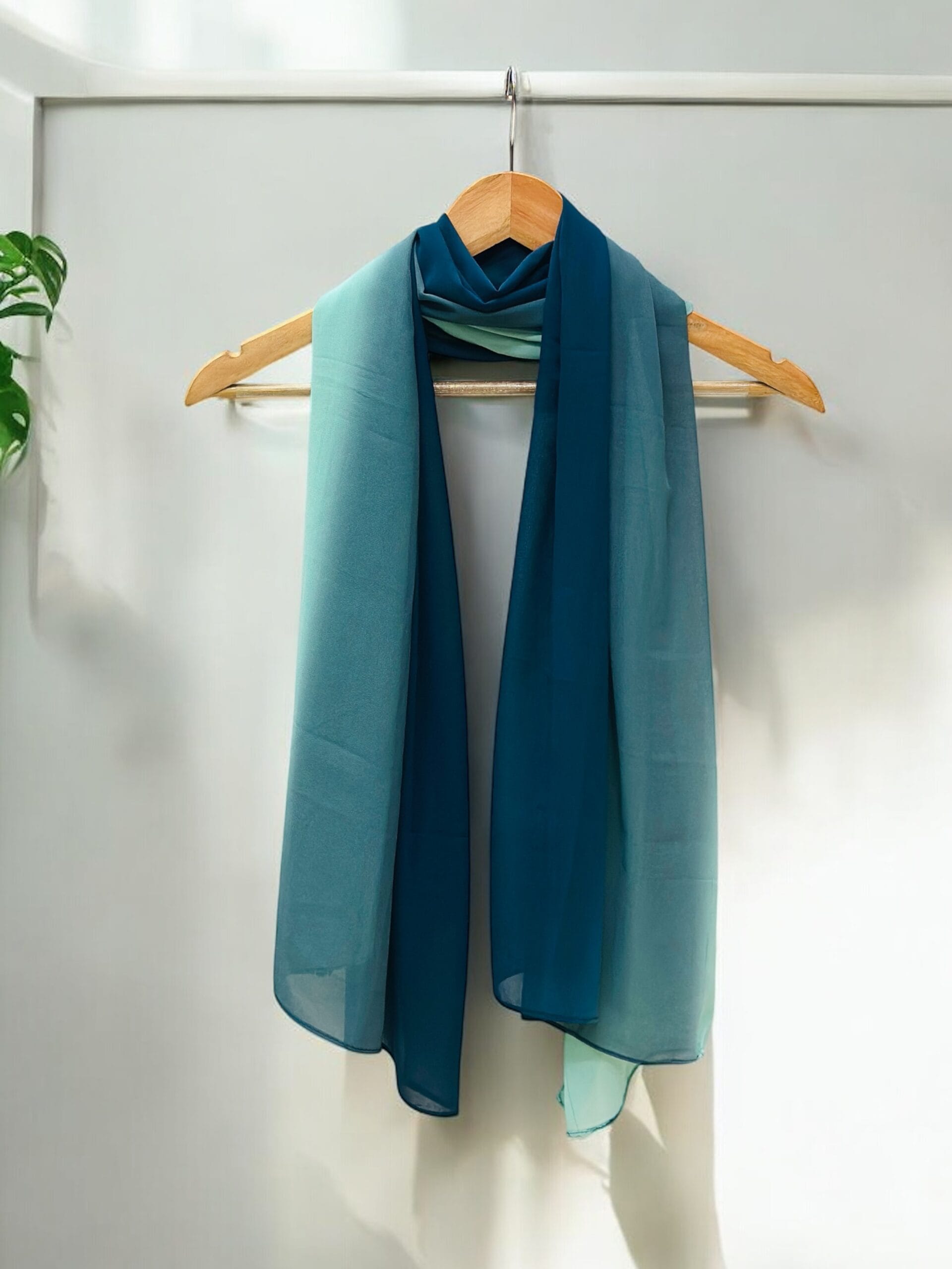 Triple shade chiffon hijab-islamic fashion