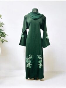 latest embroidery abaya designs-online in india