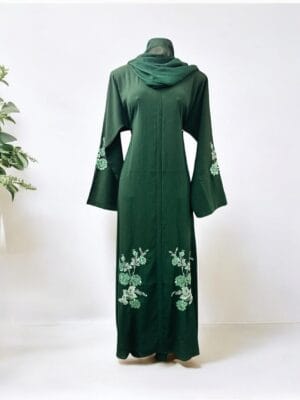 latest embroidery abaya designs-online in india