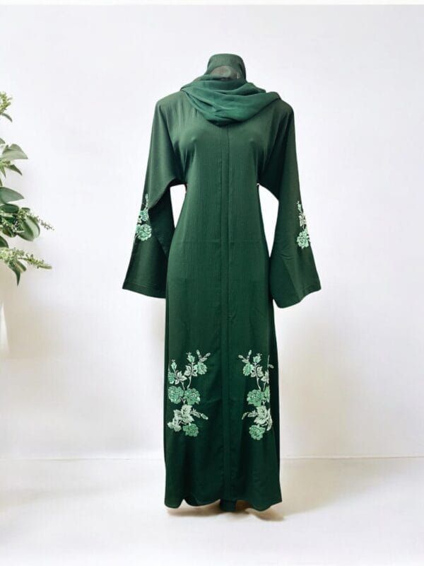 latest embroidery abaya designs-online in india