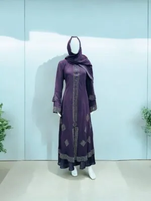 Umbrella cut pardha -Modern trendy abaya designs –