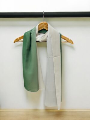 Double Shade Chiffon Hijab -qatar collections