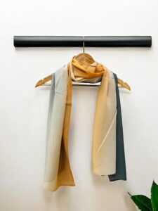 premium double shade hijab- qatar collections
