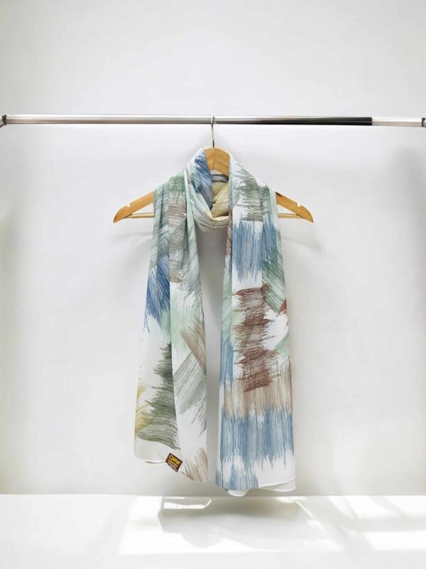 Digital Print Ombre Chiffon Hijab