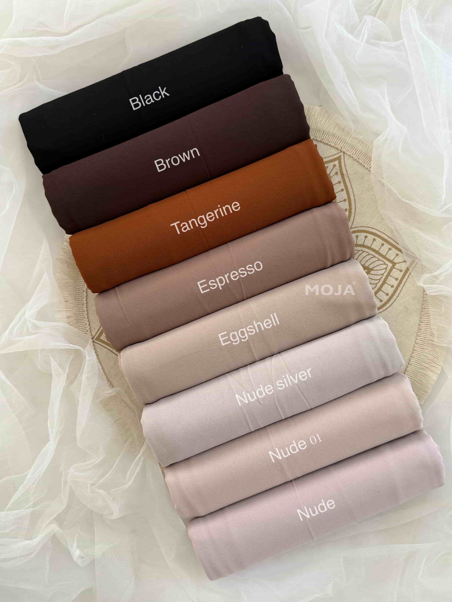 Moja malaysian georgette hijab- Moja Brand