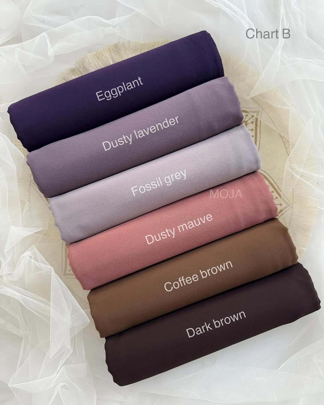 Moja Heavy Chiffon Hijab