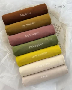Premium Moja Hijab Malaysian Georgette fabric