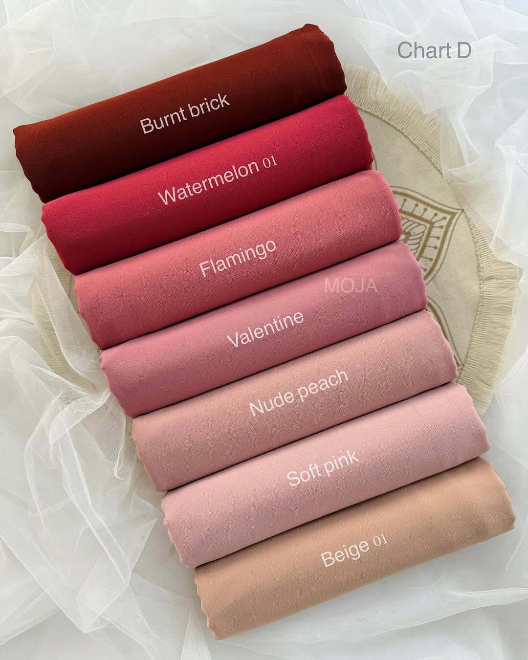 Premium Moja Malaysian Georgette Hijab