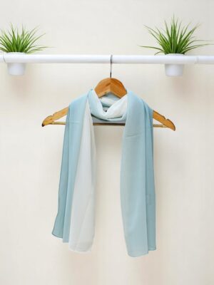 Double Shade Hijab in Georgette fabric