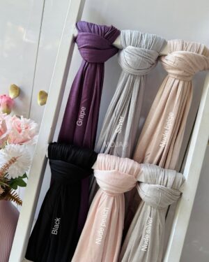 Moja Bamboo Jersey Hijab – Soft & Stylish Ladies Hijab Style