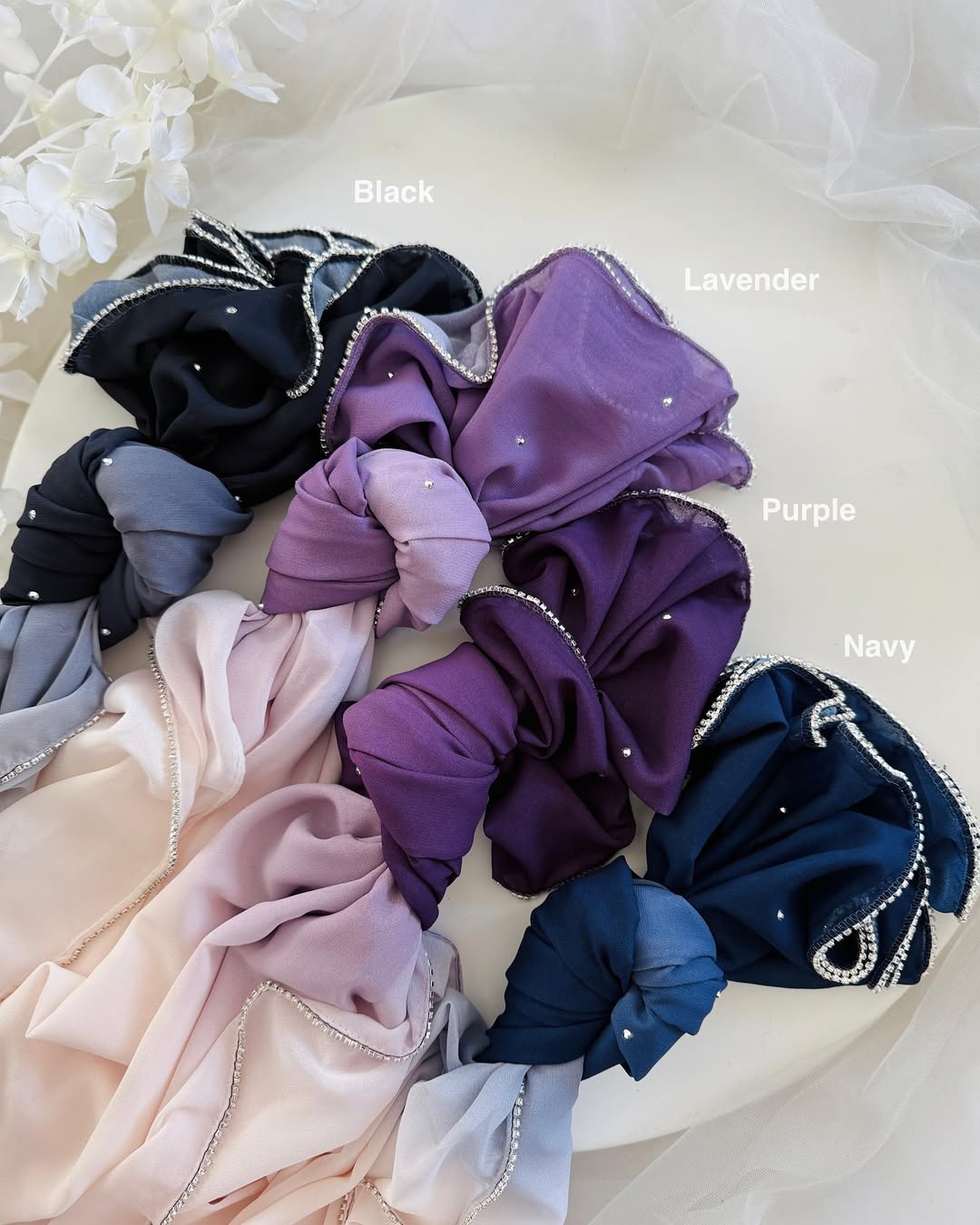 Moja Ombre Rhinestone Hijab