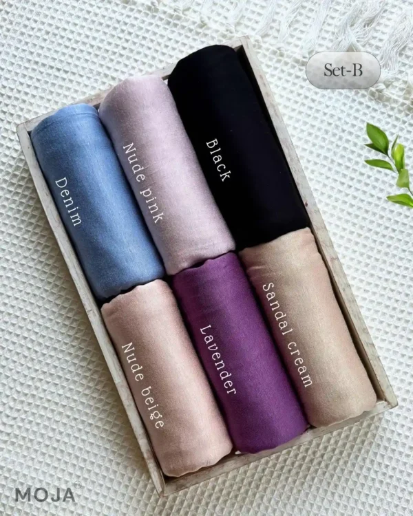 Moja Jersey Hijab – Soft, Stretchy & Breathable