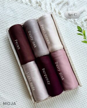 Moja Bamboo Jersey Hijab – Premium Soft Stretch Fabric