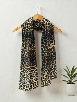 Animal Print Hijab for Daily Wear