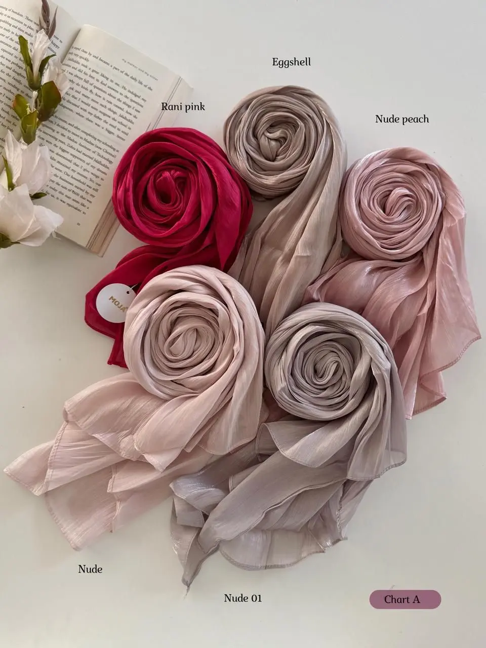 Buy Moja Organza Shimmer hijab