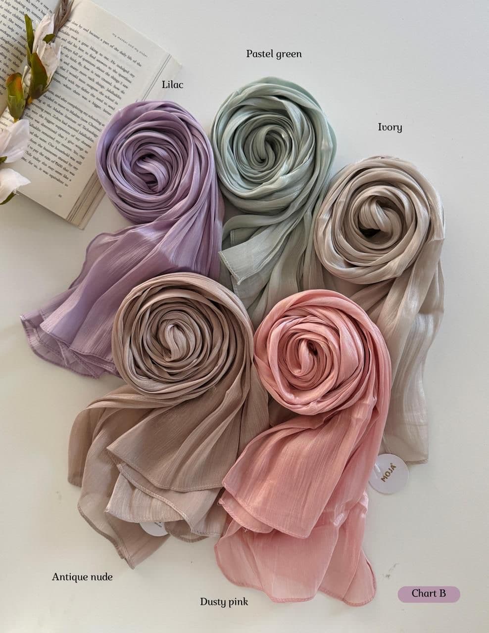 Moja Premium Organza Shimmer Hijab