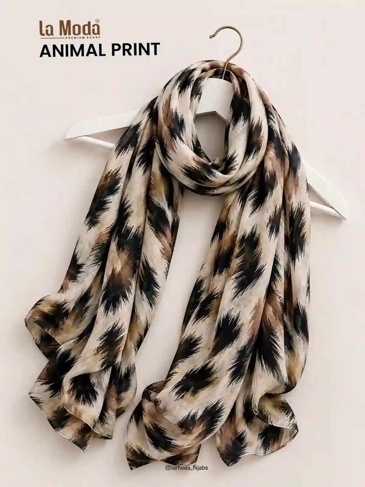 La Moda Leopard Hijab