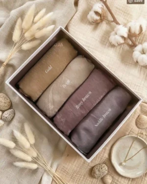 velvet satin hijab Moja 2 meter premium scarf