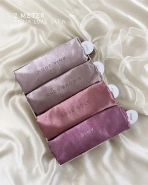 Moja satin hijab scarf 2m luxury satin fabric