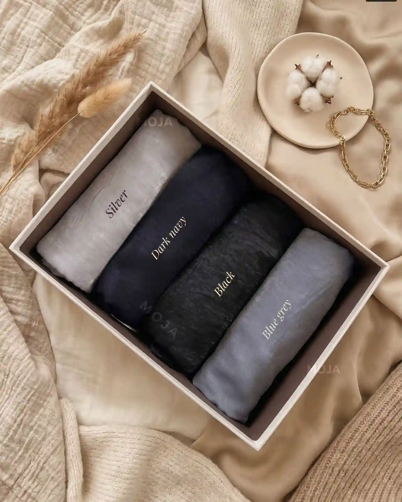 velvet satin hijab online Moja luxury scarf