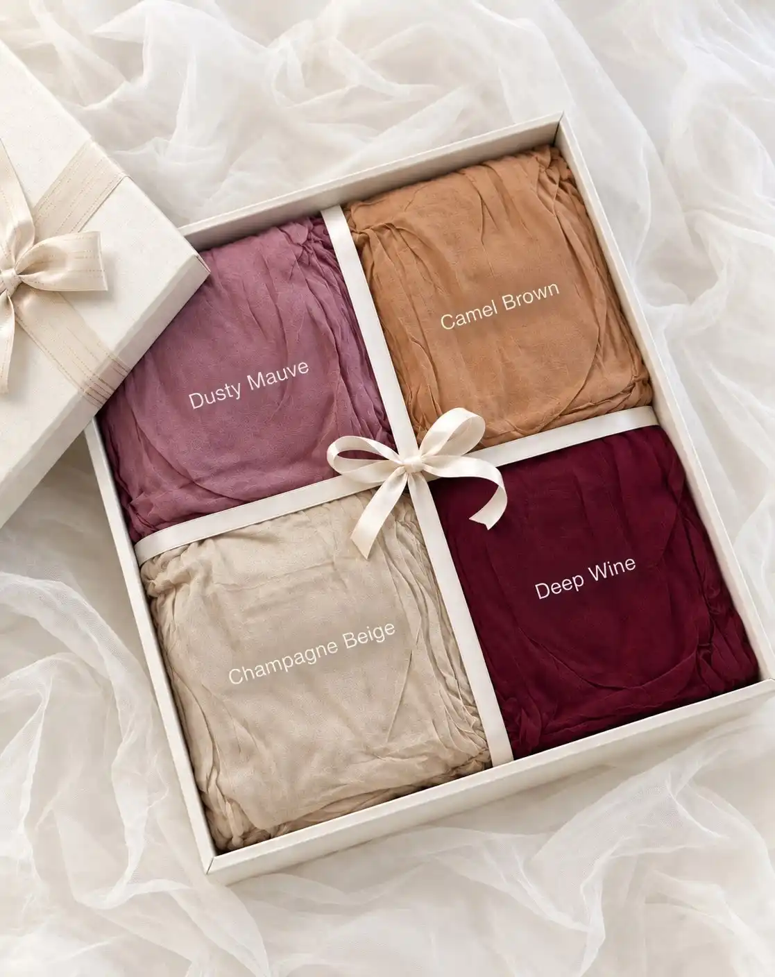 Zera Tuck Hijab – Premium Jersey Hijab - Image 2