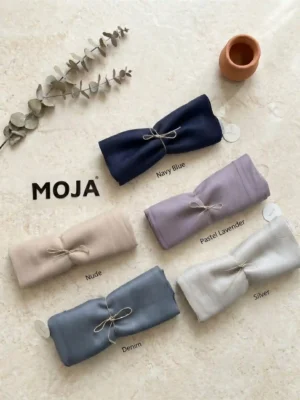Soft modal cotton hijab by Moja in five shades